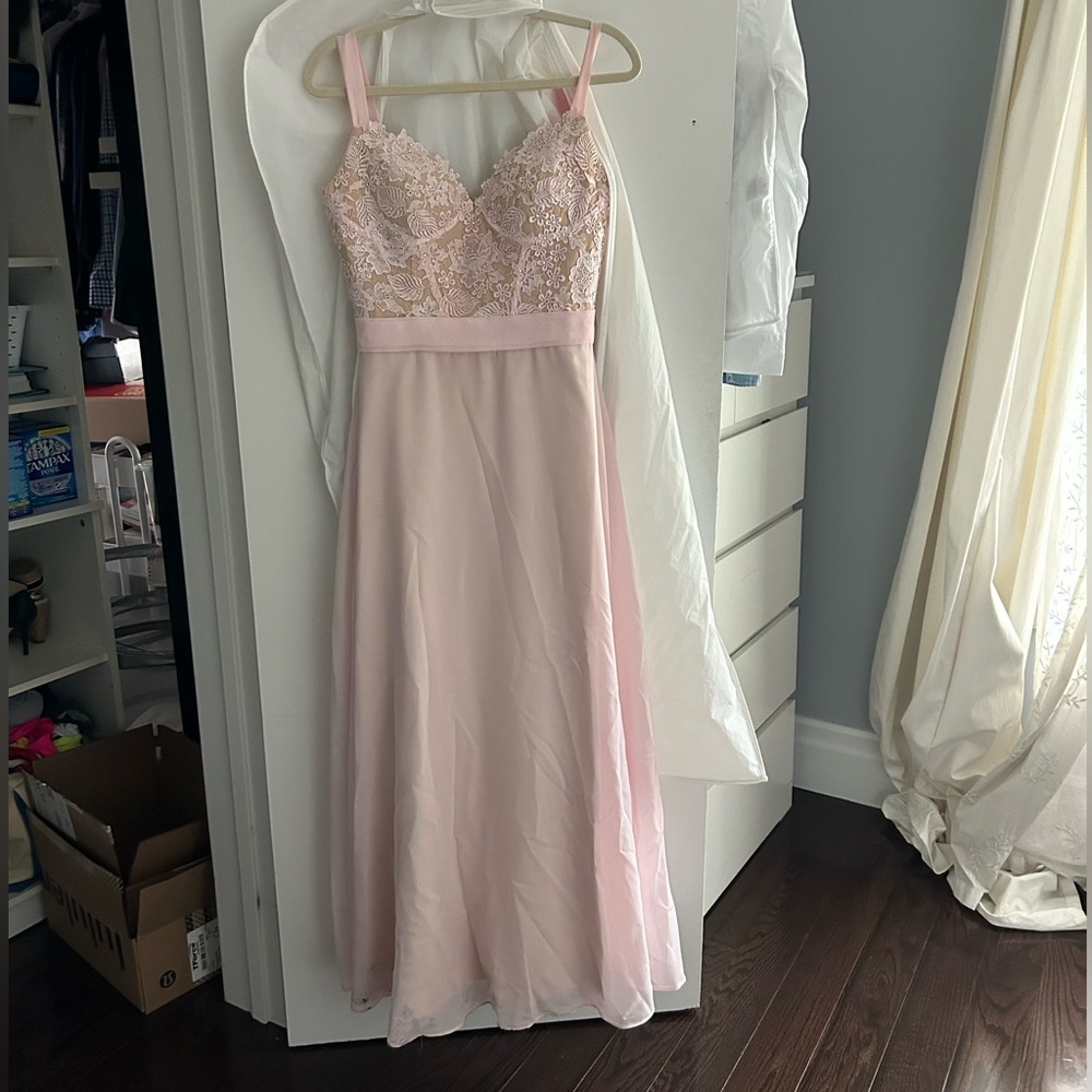 Pink Long Gown
